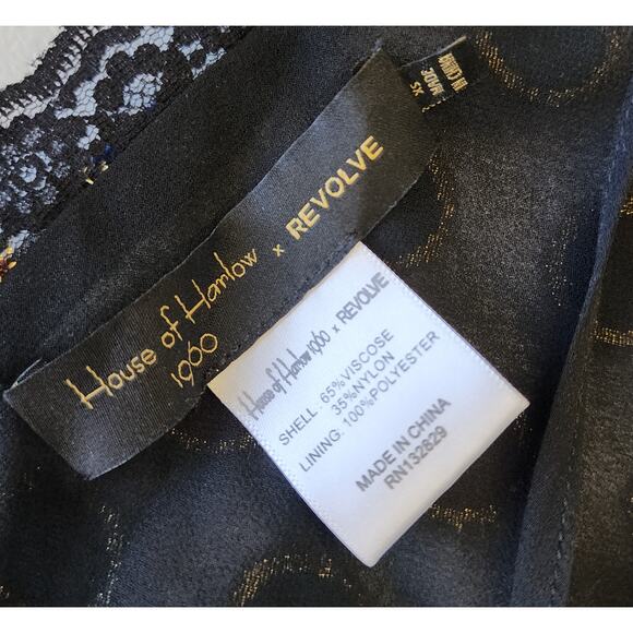 House of Harlow x Revolve Simon Top in Noir Size XS - Picture 3 of 6